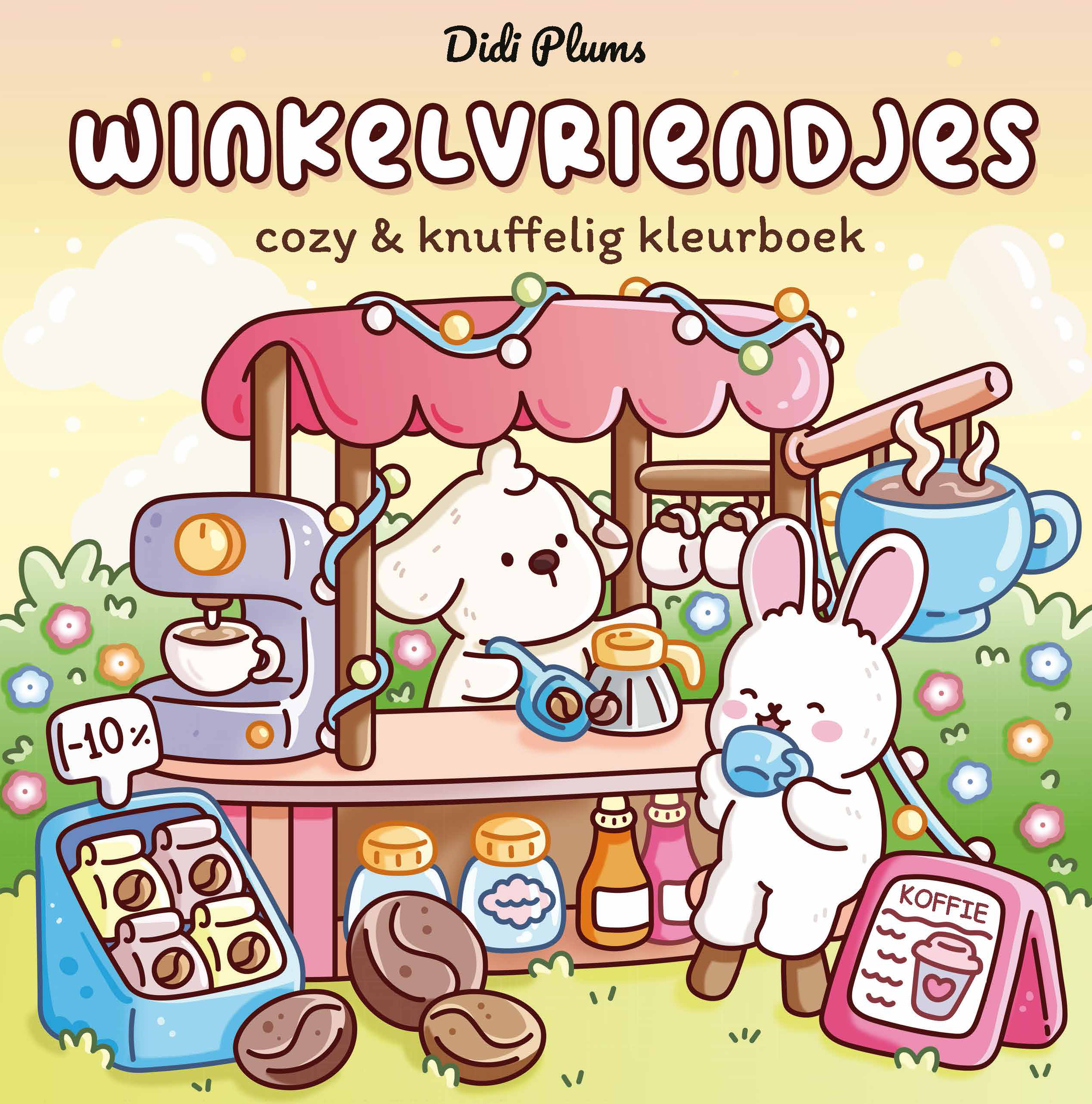 Kleurboek Winkelvriendjes - Didi Plums
