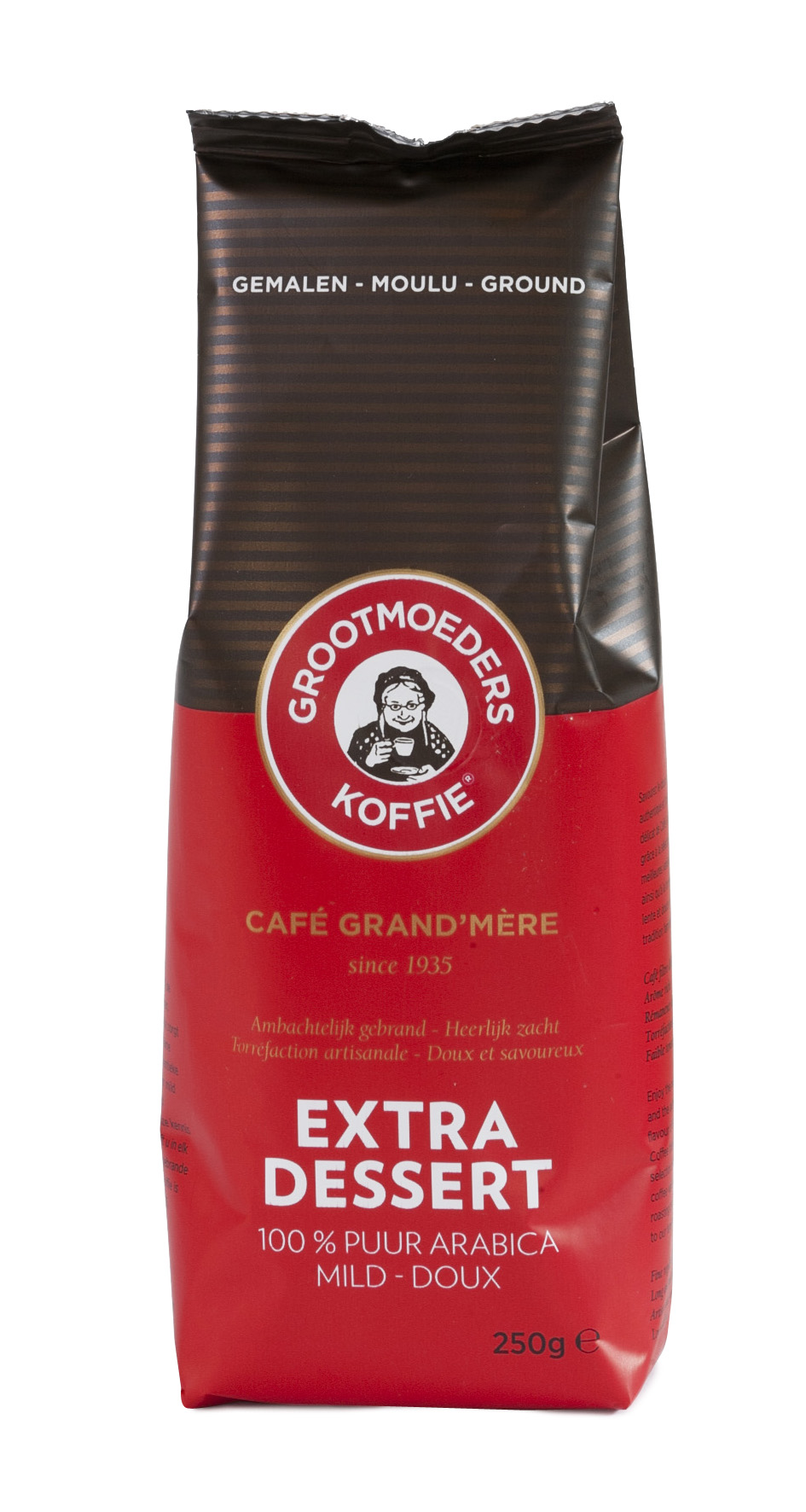 Extra Dessert 250g Gemalen Koffie Grootmoeders Koffie