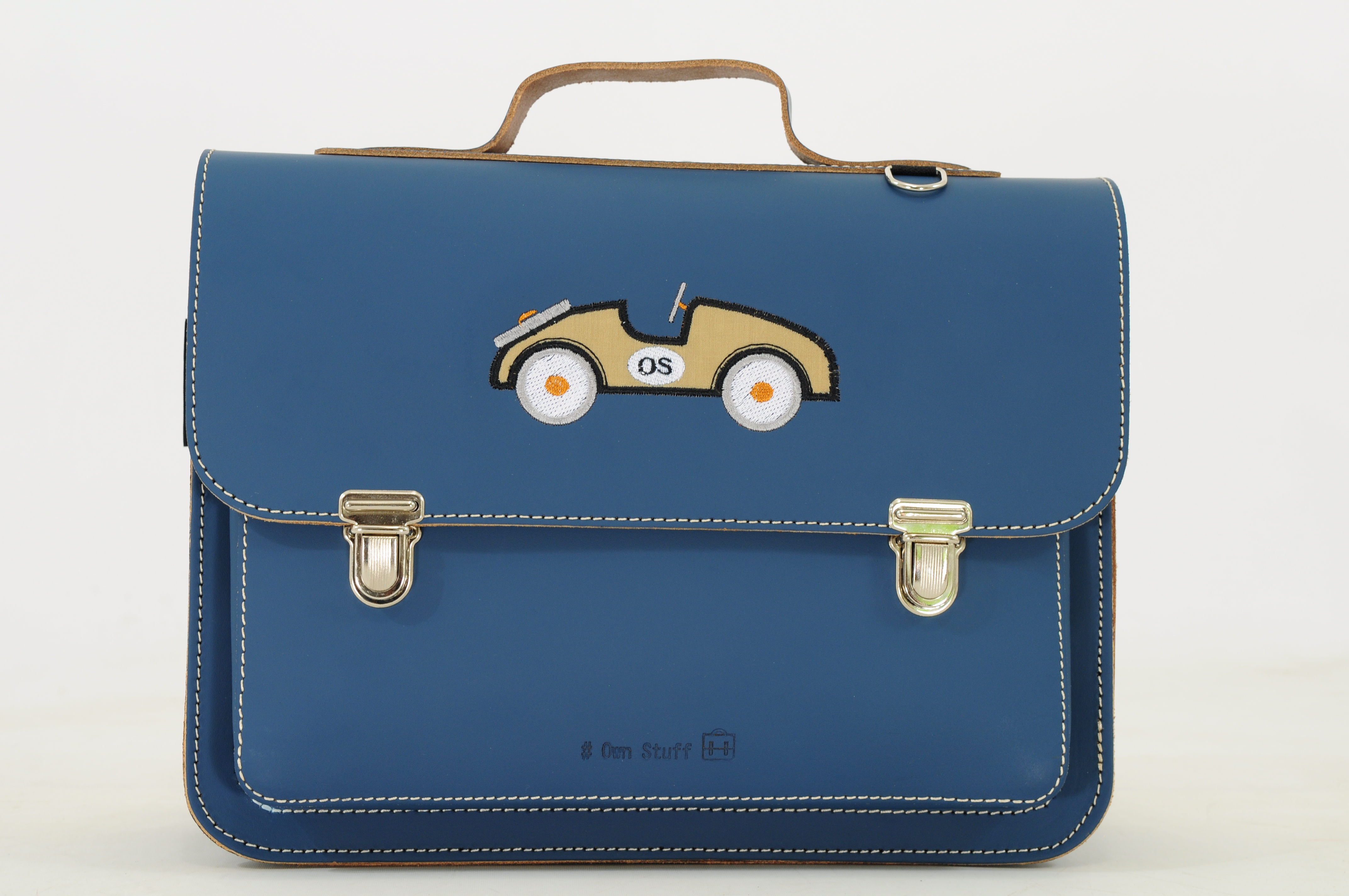 Own Stuff Boekentas Kleuter Fantasy Car Petrol 31.5x12x24 cm