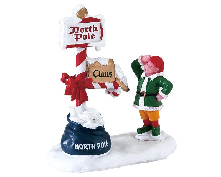 Lemax Village Merry Mailbox - Santa's Wonderland