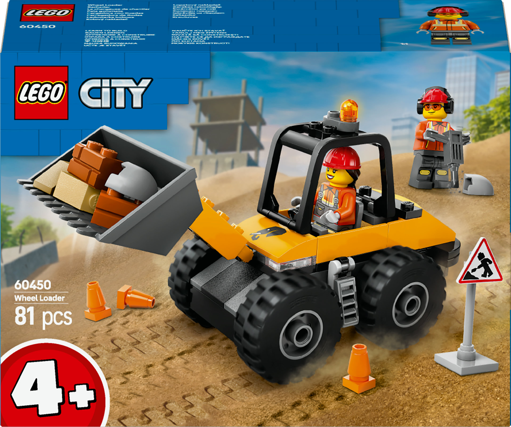 LEGO City 60450 Gele Wiellader