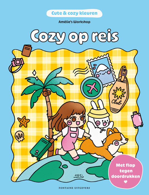 Kleurboek Cute & Cozy - Cozy op Reis