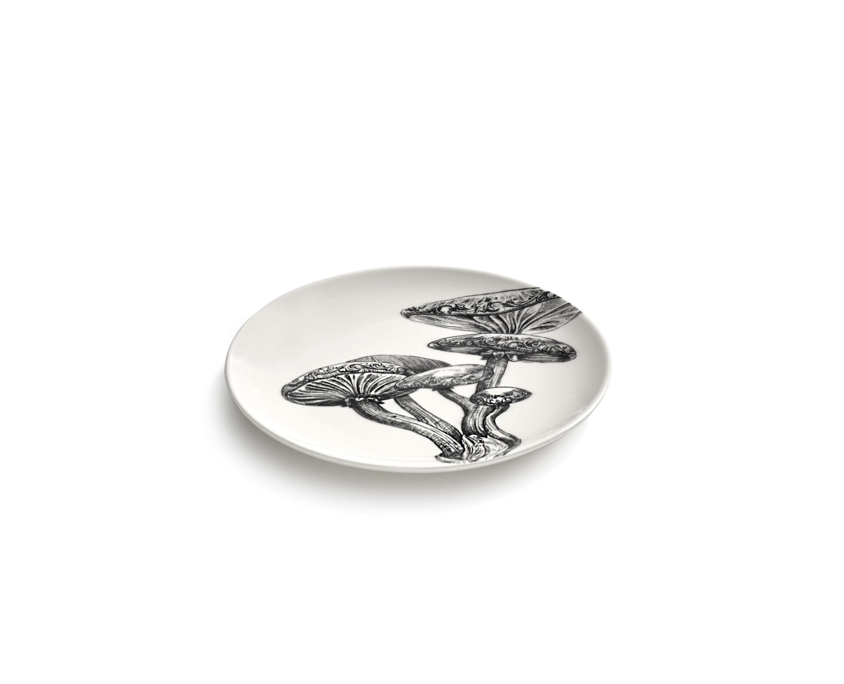 Serax Broodbord Mushrooms Unity 12cm - Porselein - by Tomorrowland