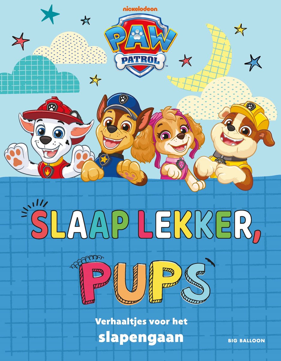 Paw Patrol - Slaap lekker, Pups +4j