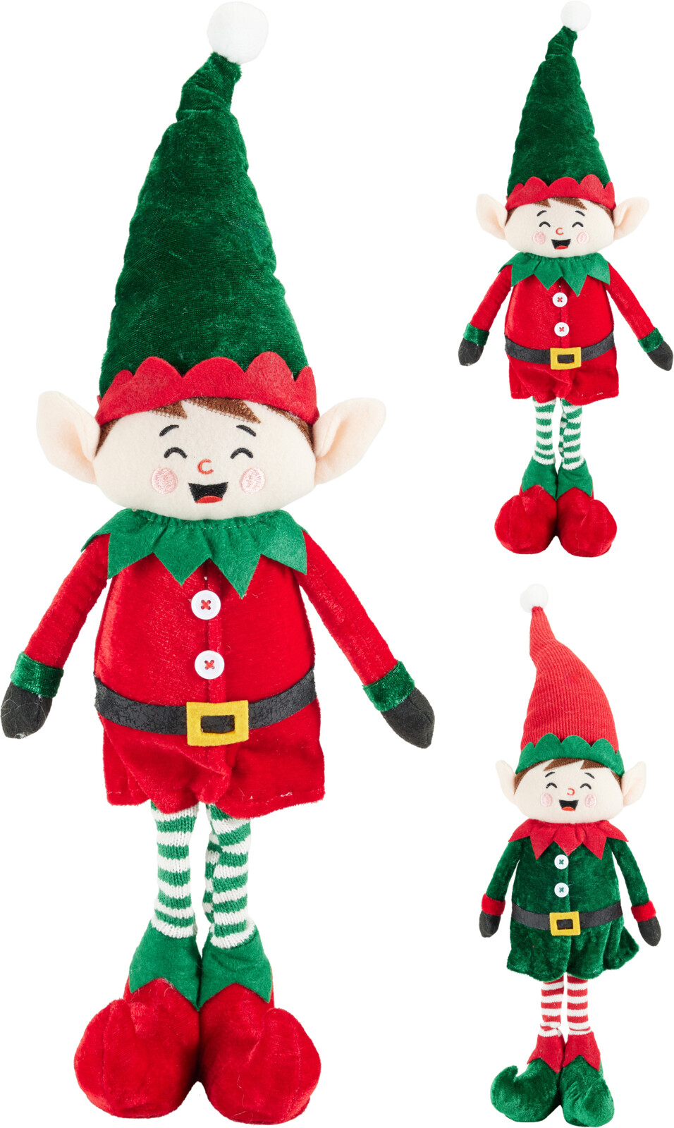 Elf Staand 13x10x53 cm - assorti - prijs per stuk