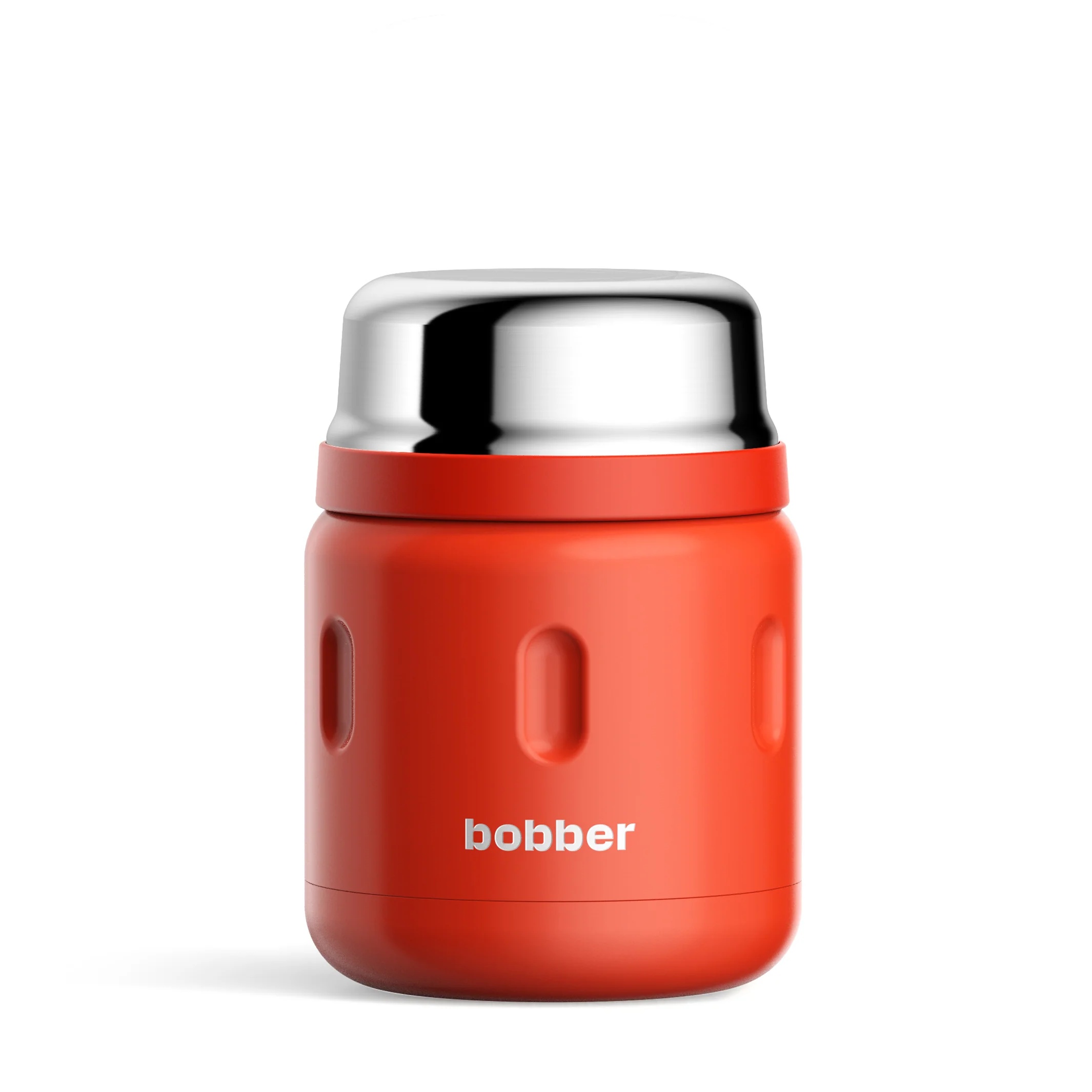 Bobber Lunchpot Jerrycan Cayenne Red 500ml - RVS - 11x116 cm - 2oz