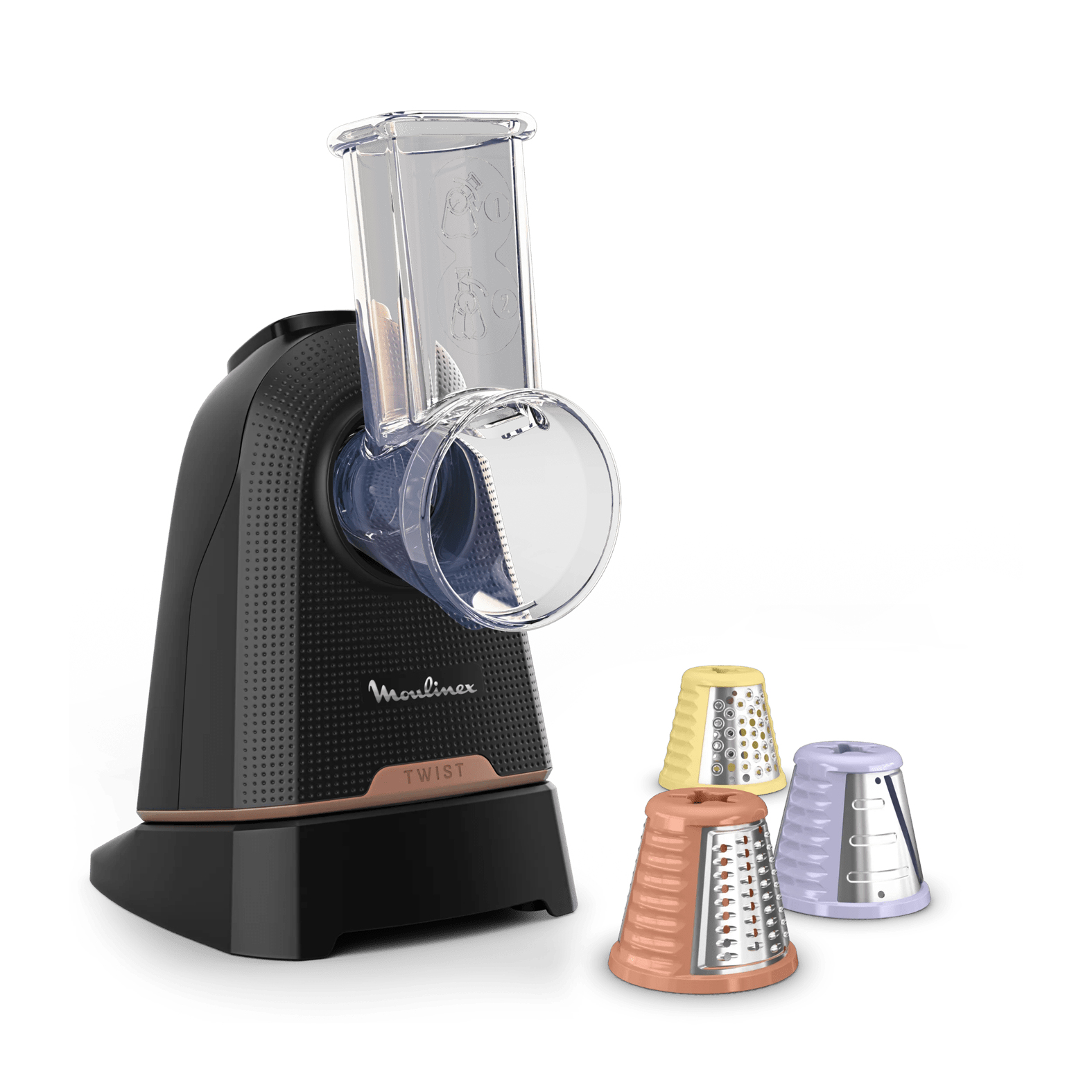 Moulinex Groentensnijder Fresh Express Twist 3 functies, 150 Watt