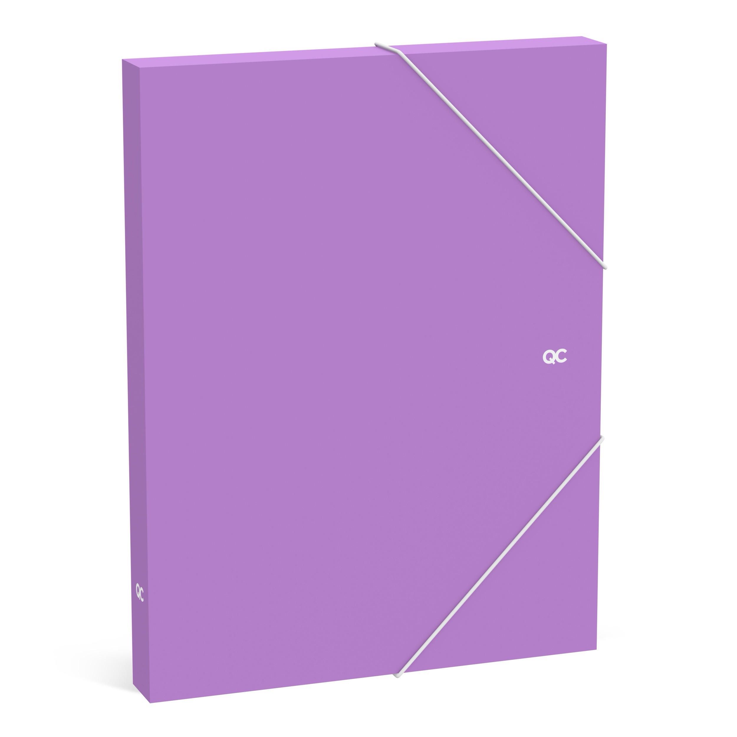 Quattro Colori Colour Elastobox A4 PP Orchid Purple