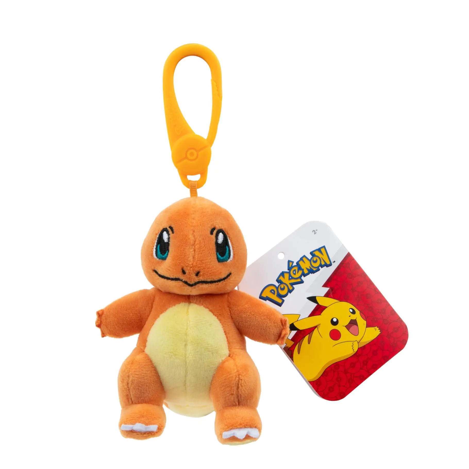 Pokemon Pluche Clip-On figuur ass. prijs per stuk