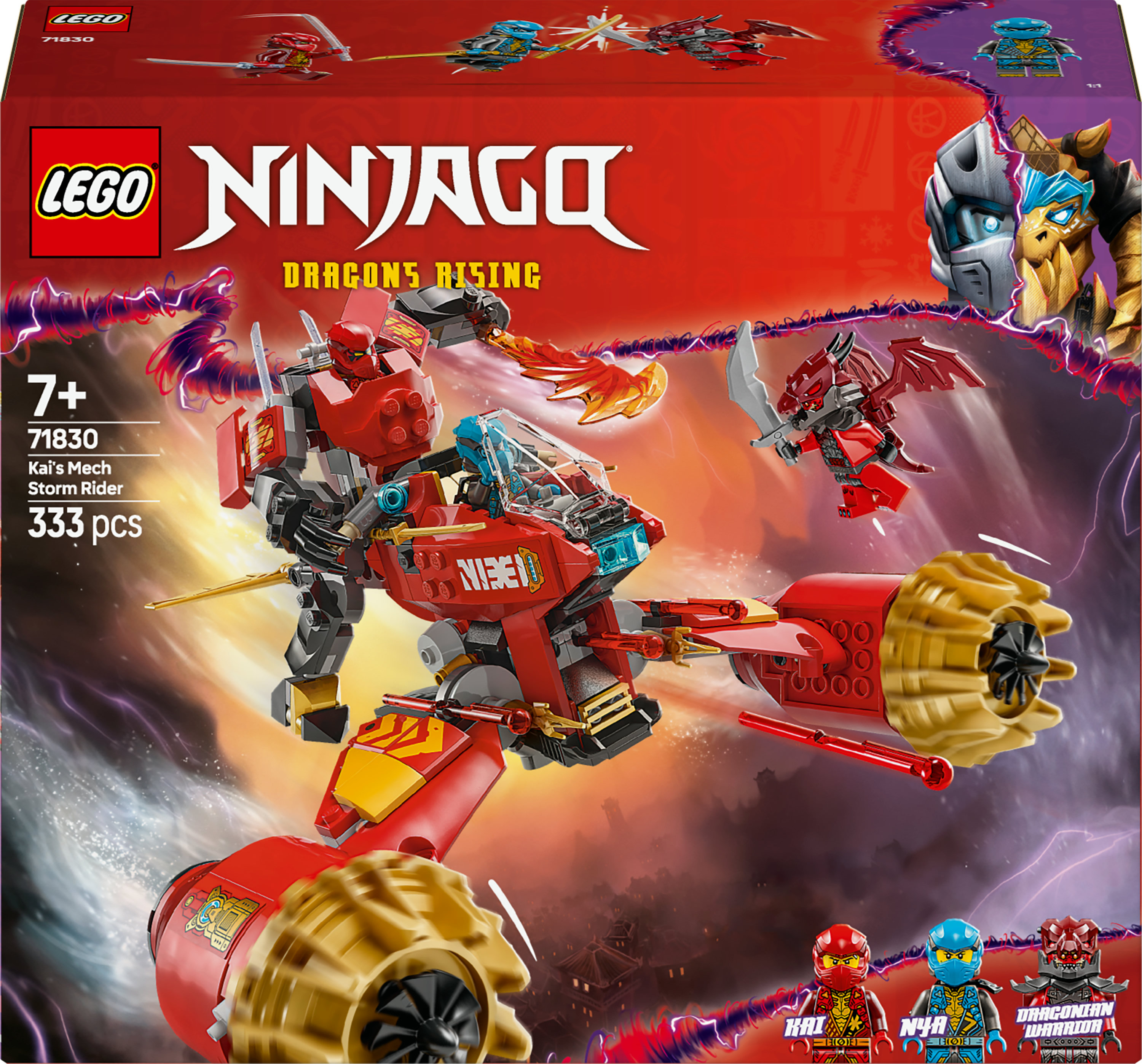 LEGO Ninjago 71830 Kai's Mechastormvoertuig