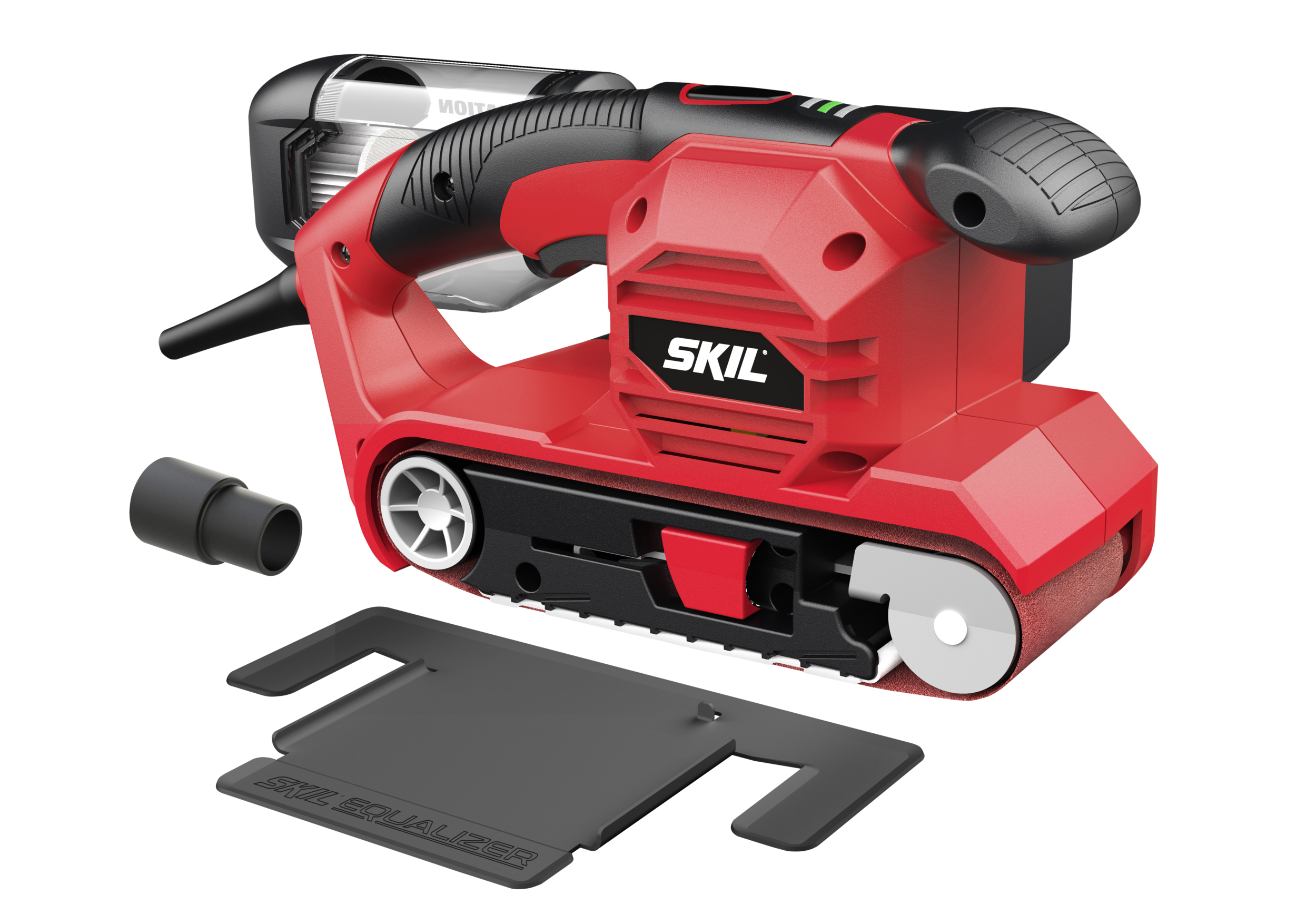 Skil Bandschuurmachine 7615AB 650W met Schuurband en Schuurraam