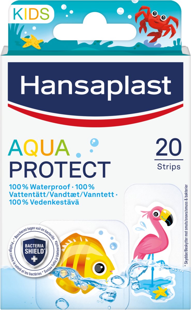 Hansaplast Pleister Aqua Protect Kids 20 Strips