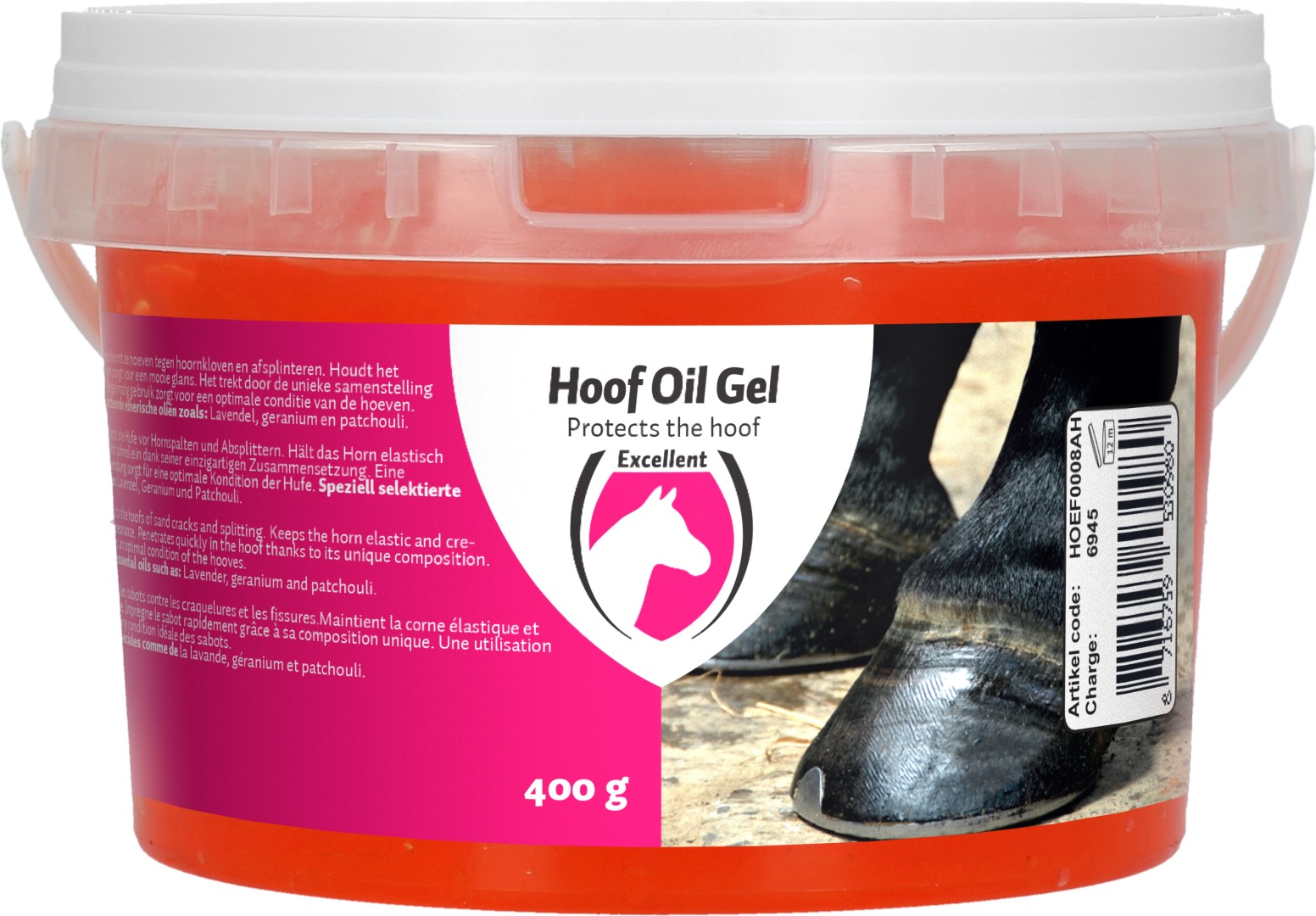 EXCELLENT HOOF OIL GEL 400GR