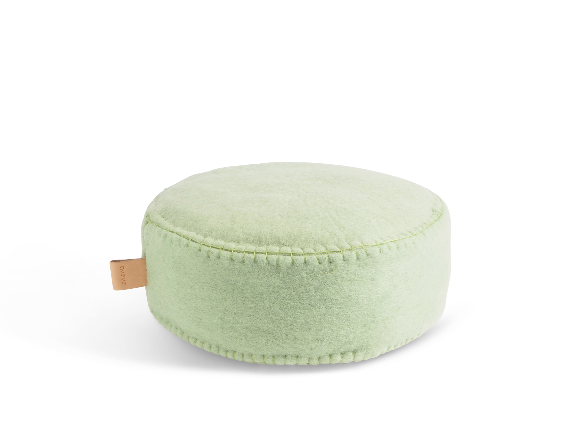 Aveva Kussen Floor Dot Sage Green 40cm - Wol