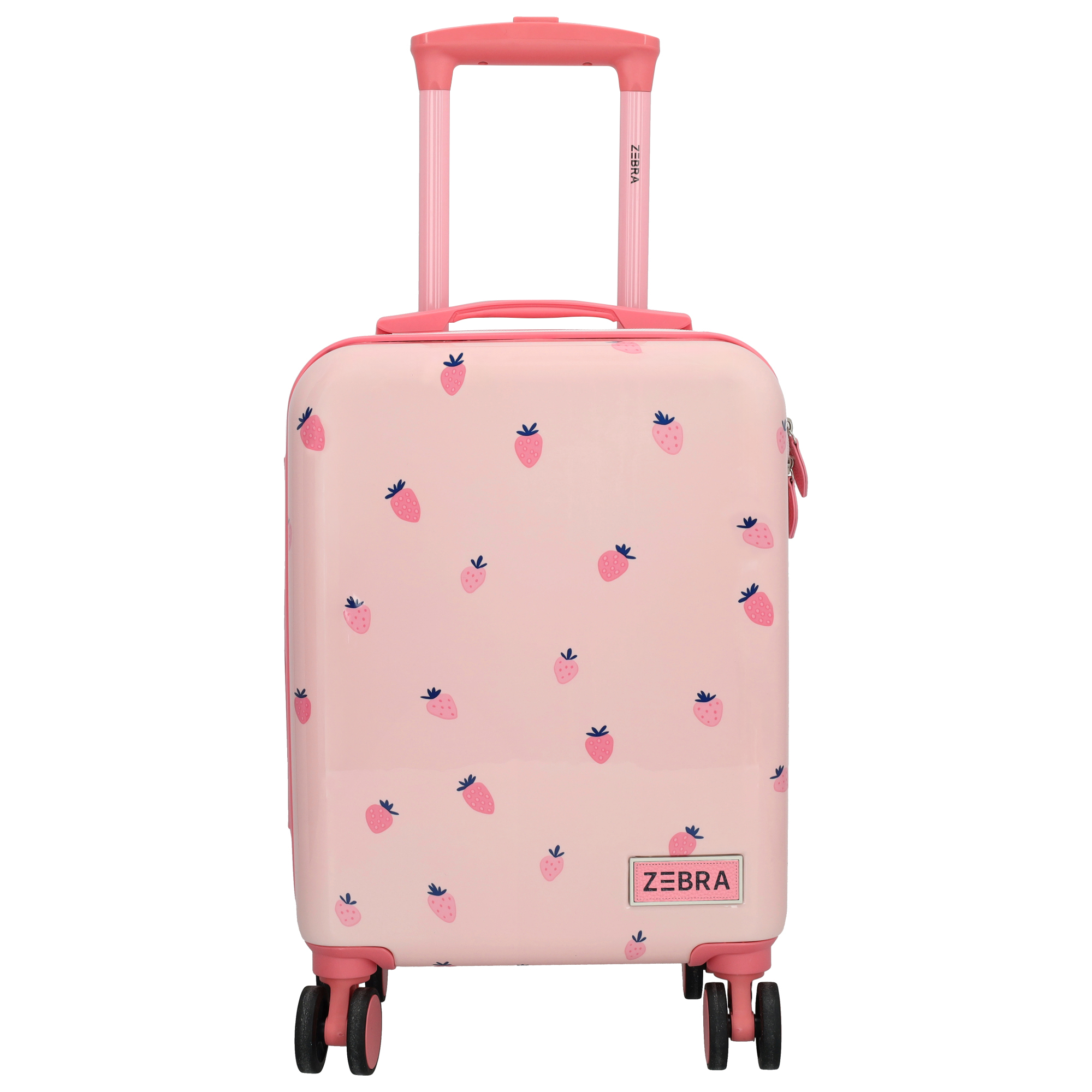Zebra Kinderkoffer Avonturier 46 cm Aardbei 32x22x46 cm