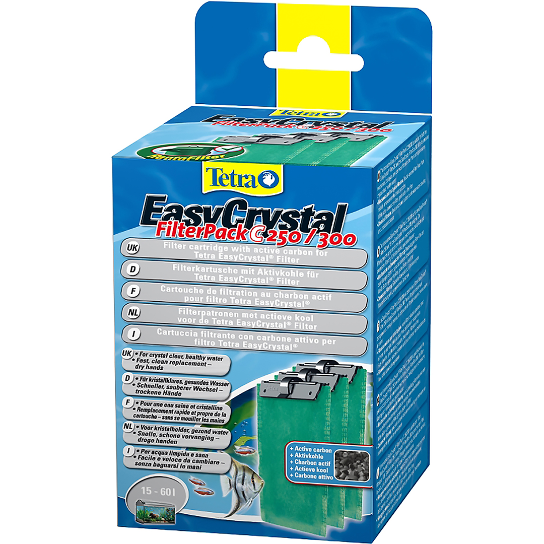 Tetra Easy Crystal Tec EC250/300 Filterpatroon met Houtskool