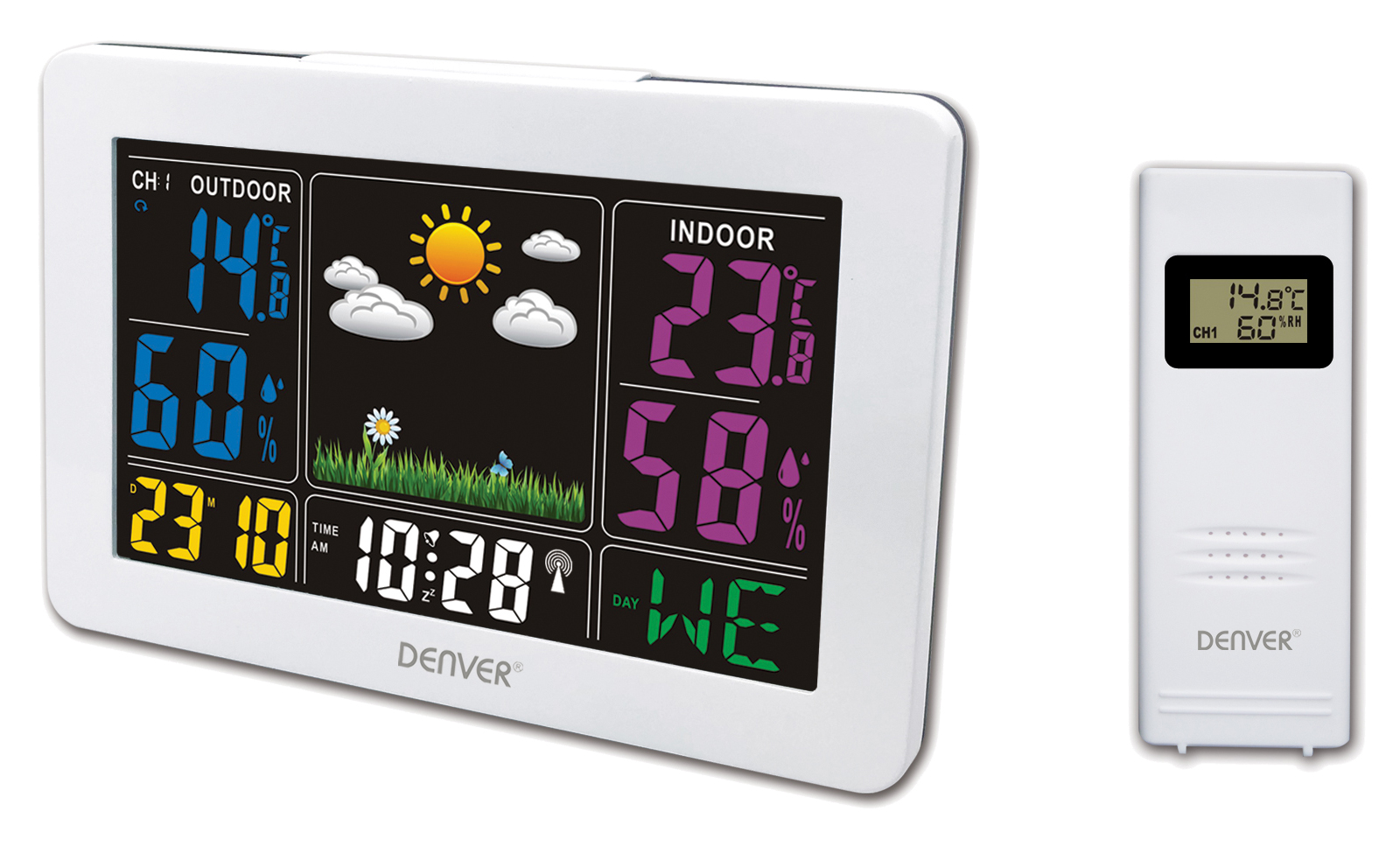 Denver WS-540 Weerstation Wit