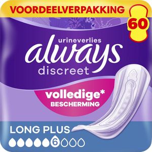 Always Maandverband Discreet Incontinent Long+ - 16 stuks