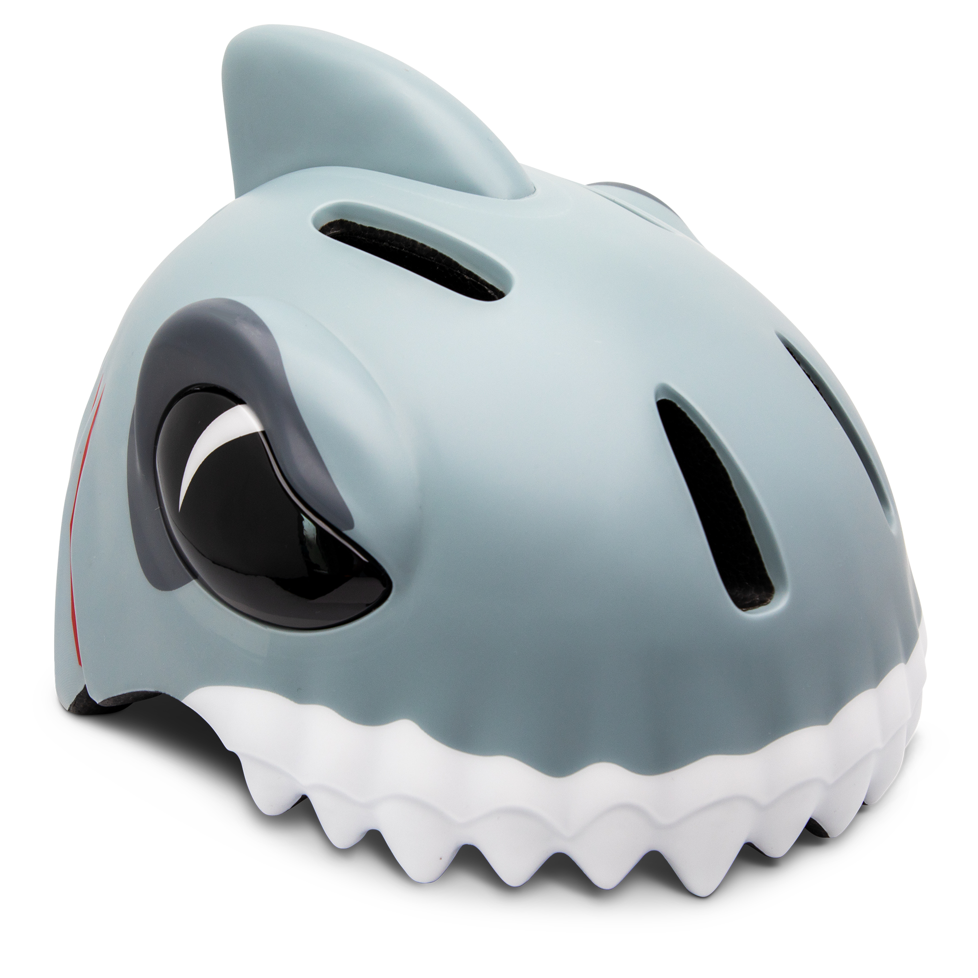 Crazy Safety Fietshelm Shark Grey M 54-59 cm 6-12 jaar