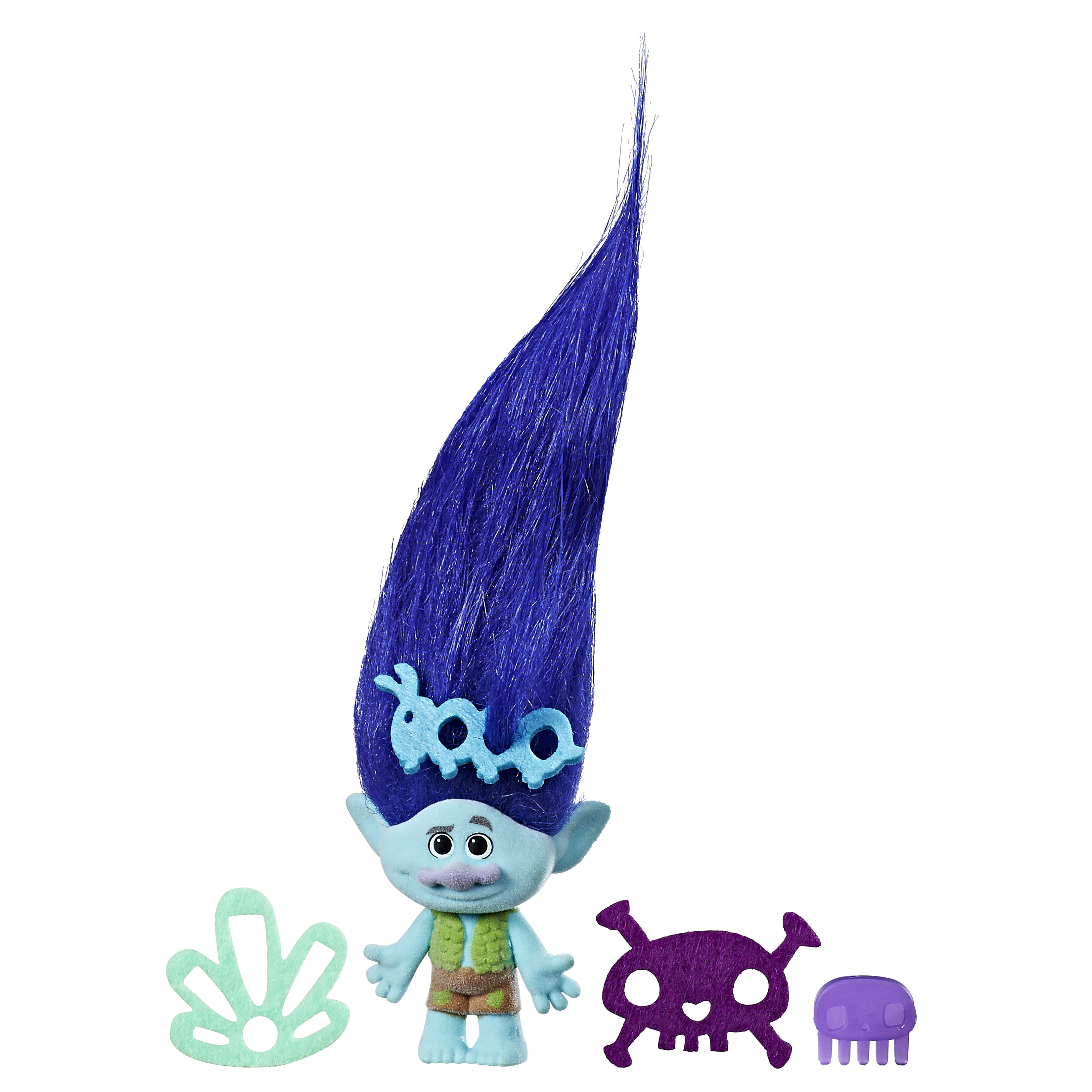 Trolls Figuur met Extra Lang Haar