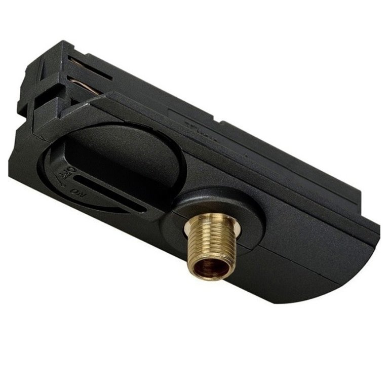 Fantasia Track Verlichting Mono fase Adaptor zwart