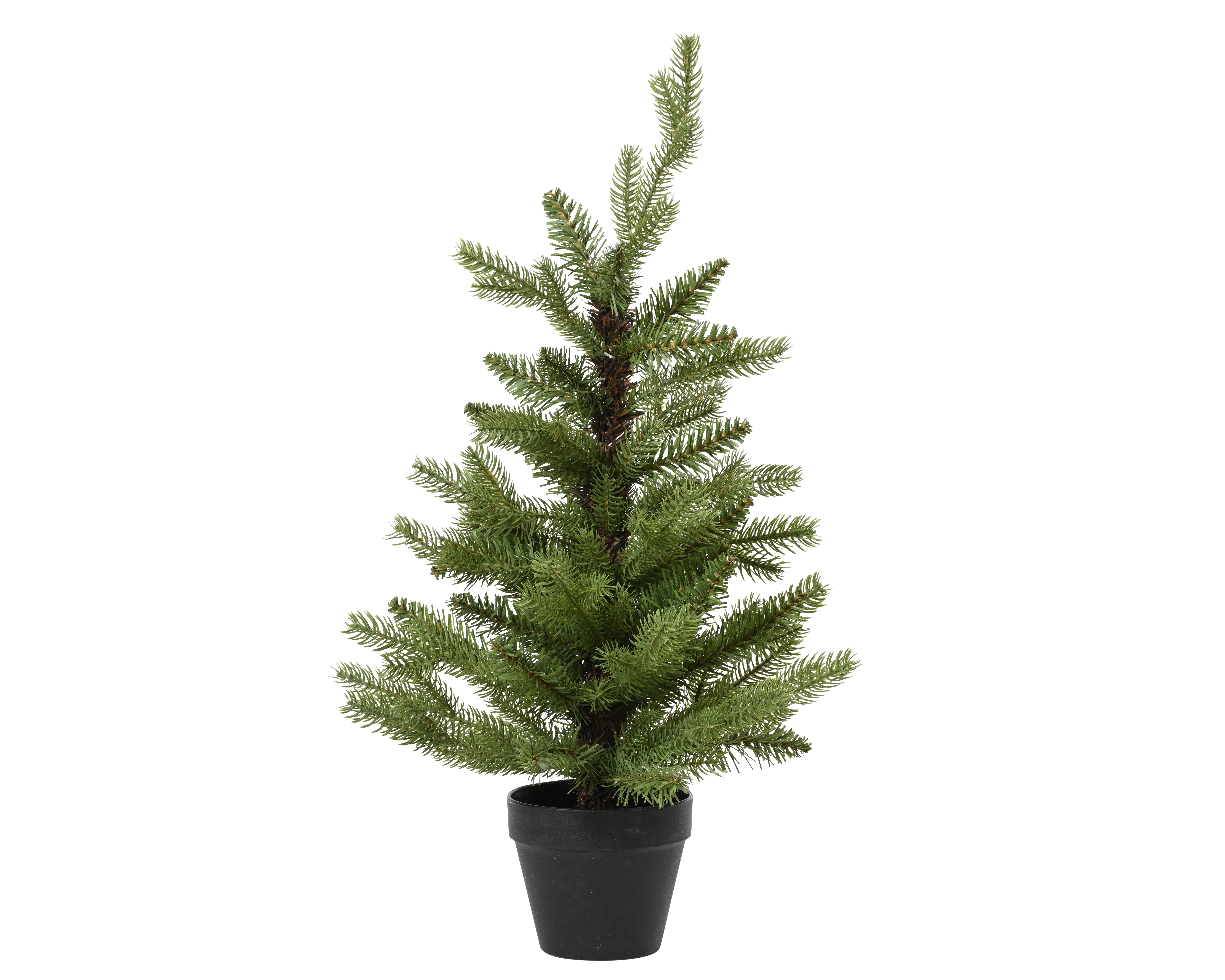 Kerstboom Mini Allison Green 60x40 cm - 96 Tips - in Pot - PE/PVC