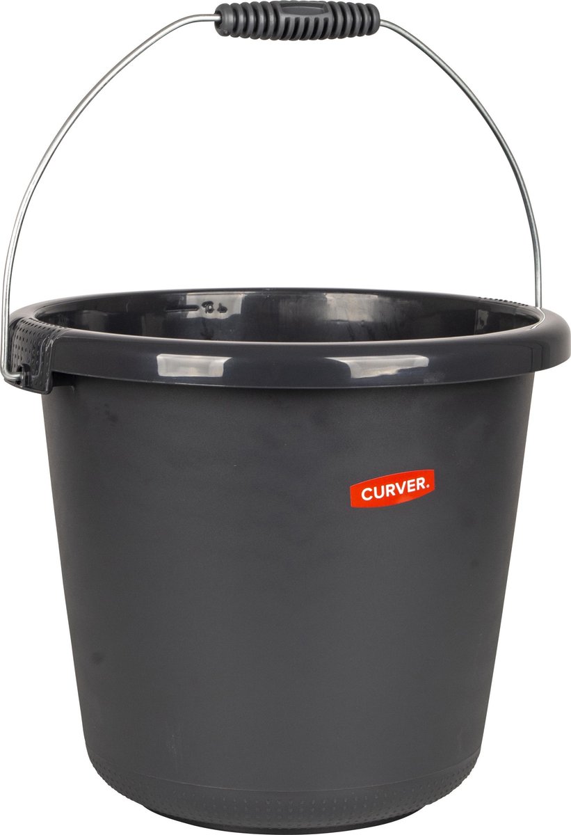 Curver Emmer Antraciet 10l - 29.5x25.5 cm