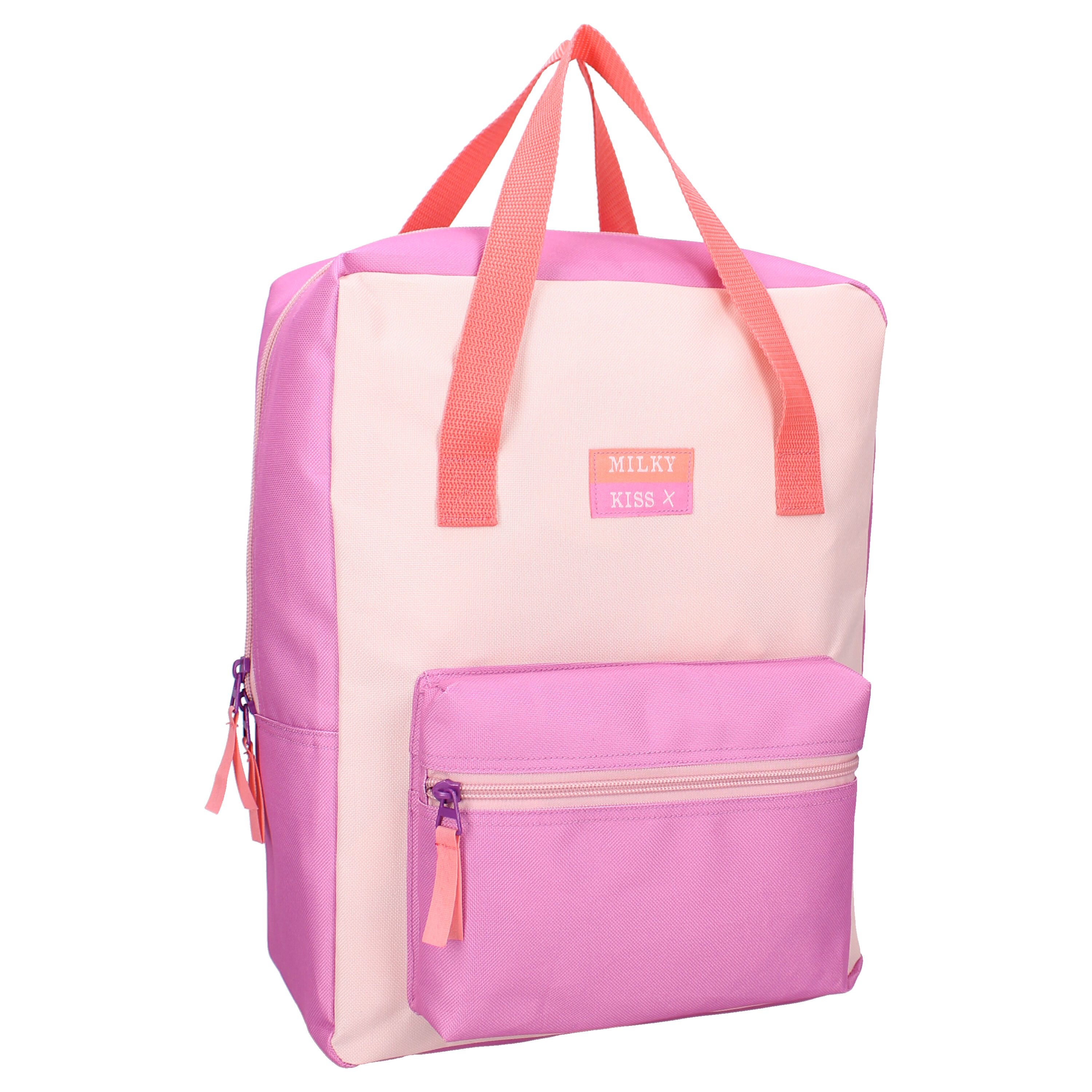 Milky Kiss Rugzak Bright Vibes Roze 36x27x13 cm