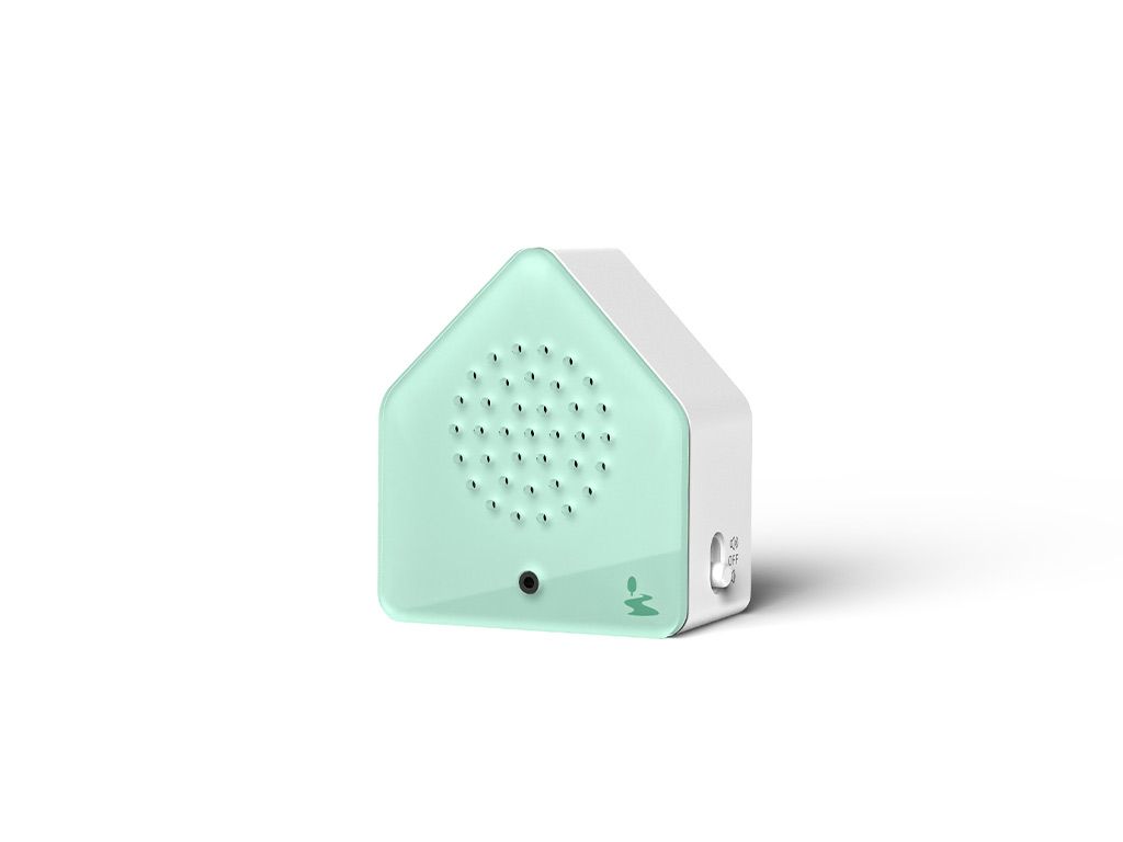 Relaxound Satellitebox Forest Brook Classic - Box met Kabbelende Beekgeluiden 120 sec. - 7x4x7.7 cm - met Bewegingssensor - Oplaadbaar via USB-C (incl.)