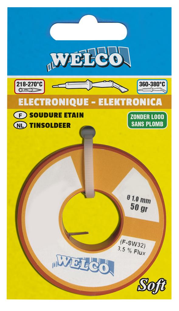 Welco Zachtsoldeer Electronica Tin 100g