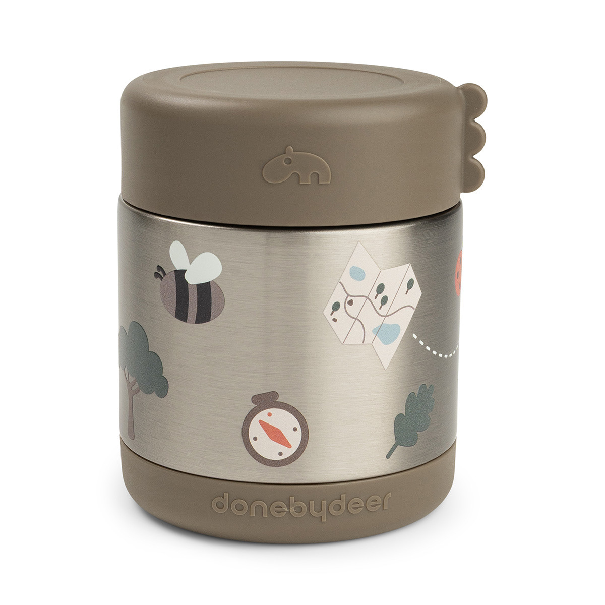 Done By Deer Voorraadpot Isothermisch Tiny Trails Sand 300 ml