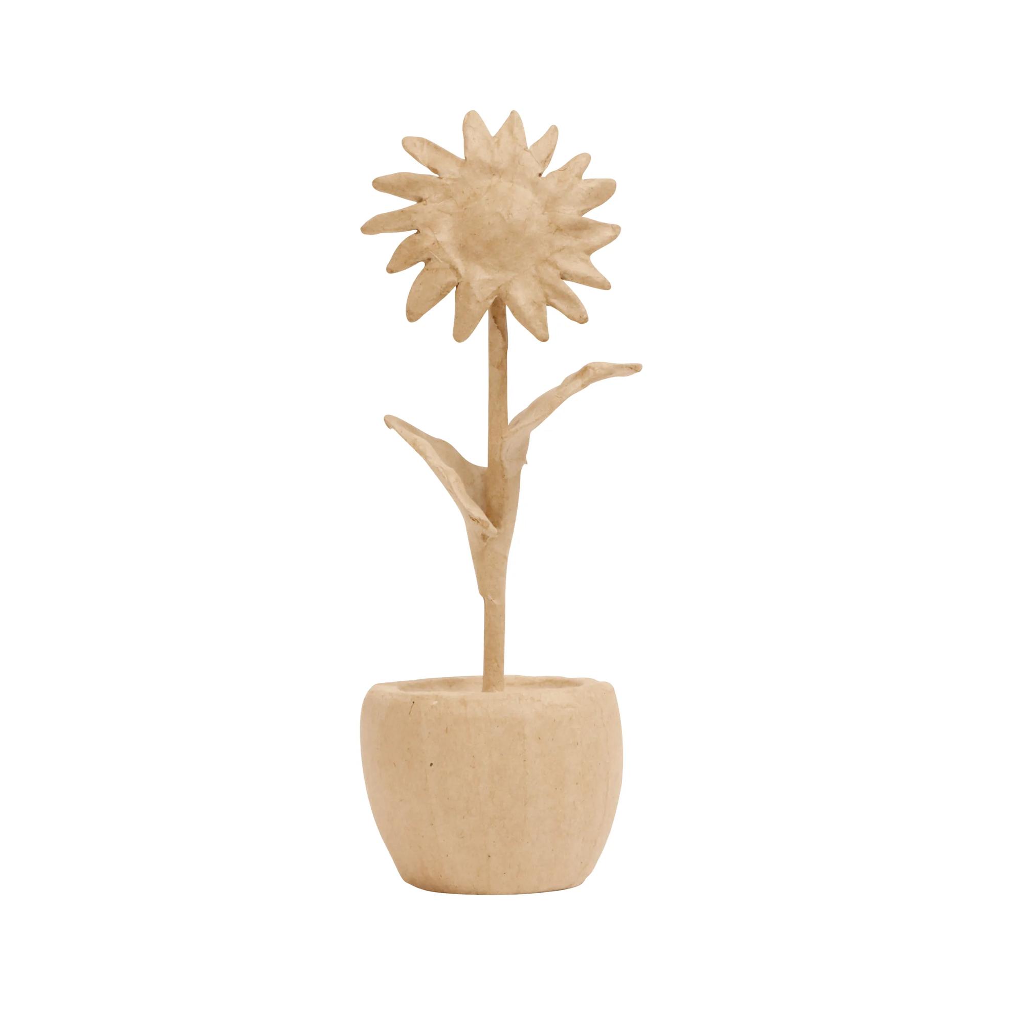 Decopatch Bloempot met Bloem Kraft 7.5x7.5x23.5 cm