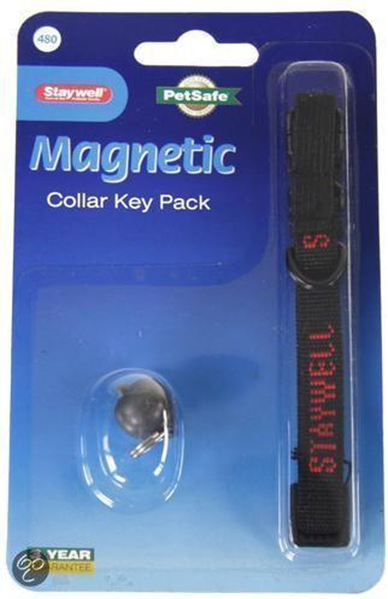 Petsafe Staywell Sleutel + Halsband Zilver