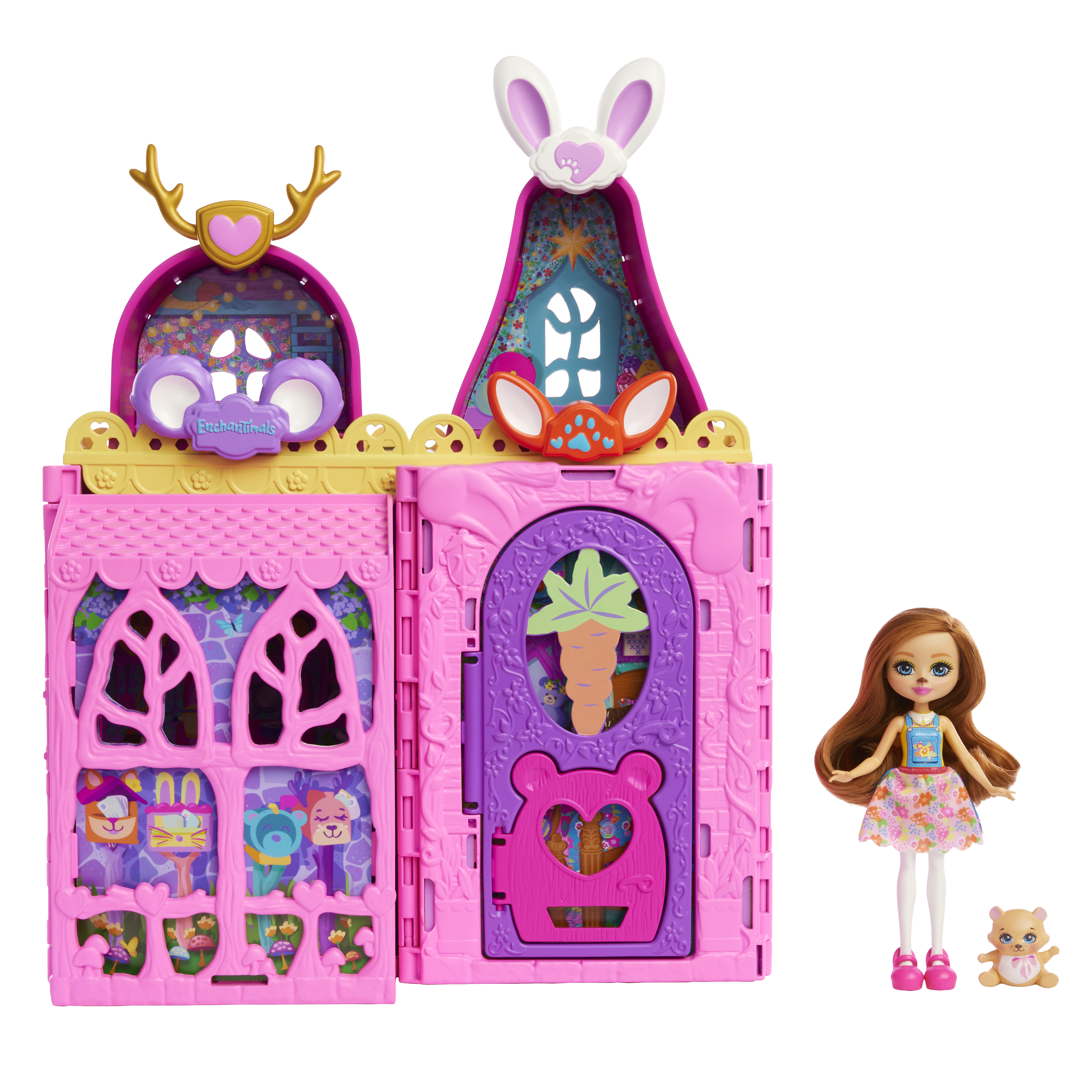 Enchantimals Poppenhuis Speelset met 1 pop