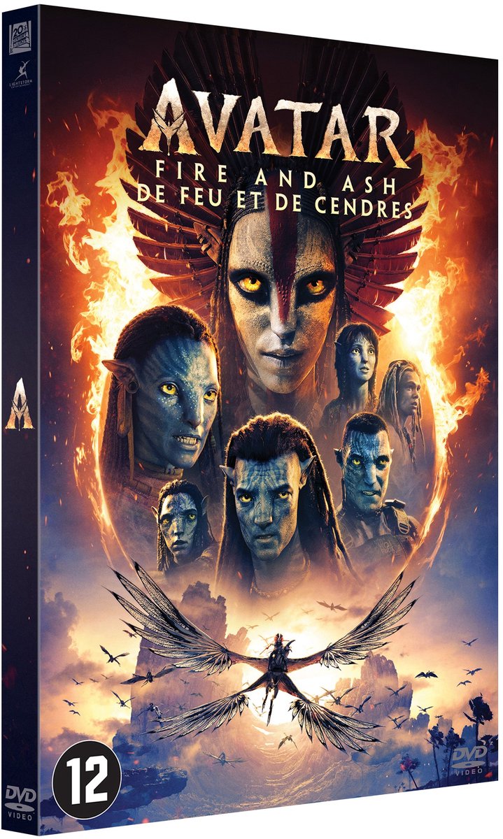 Avatar - Fire and Ash DVD