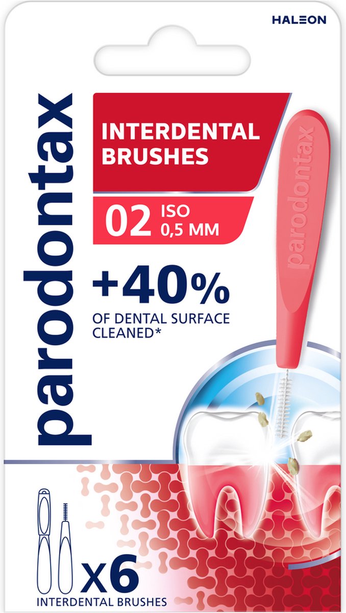 Parodontax Interdentale Borstels 0,5 mm - 12 stuks