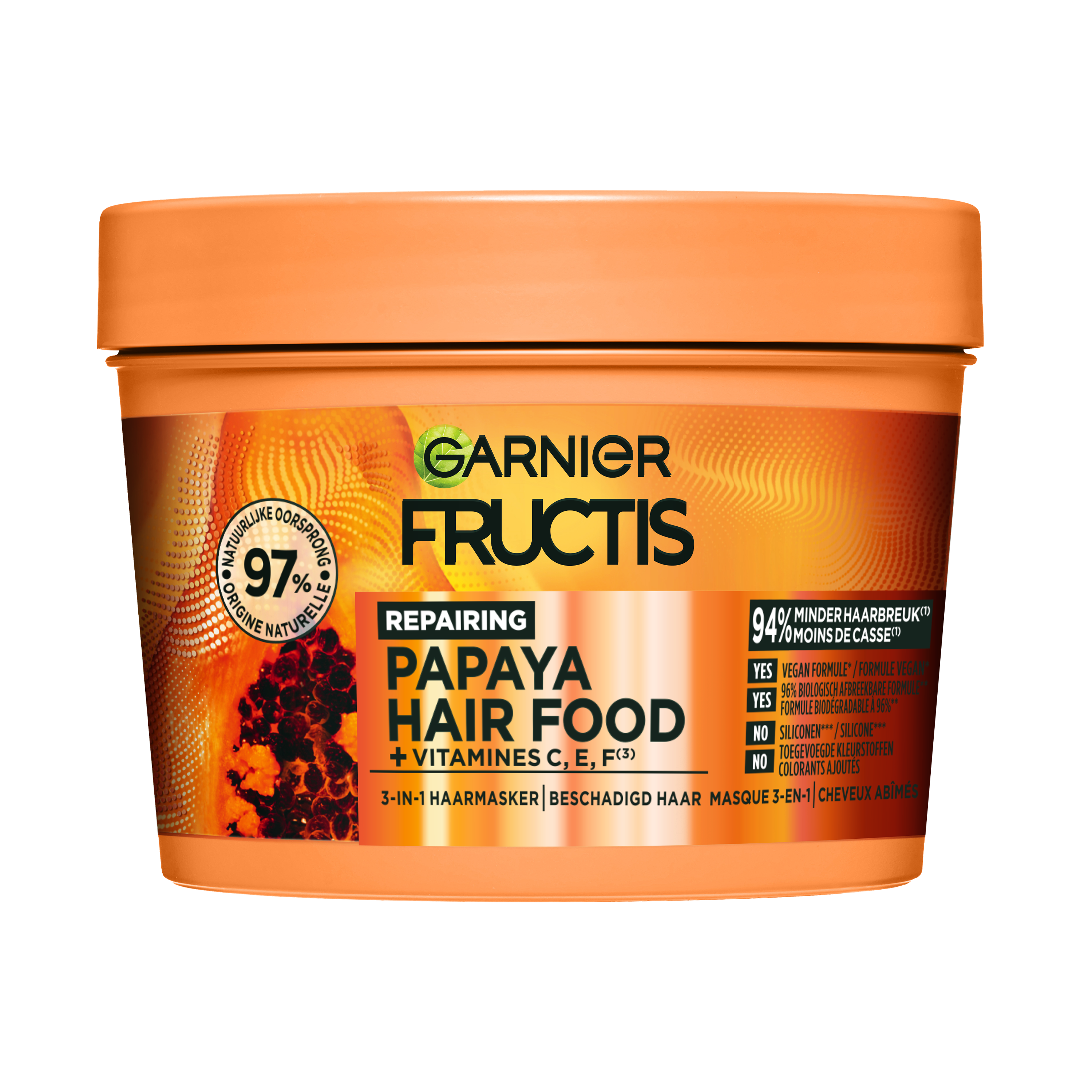 Garnier Fructis Haarmasker Hair Food Papaya 400 ml