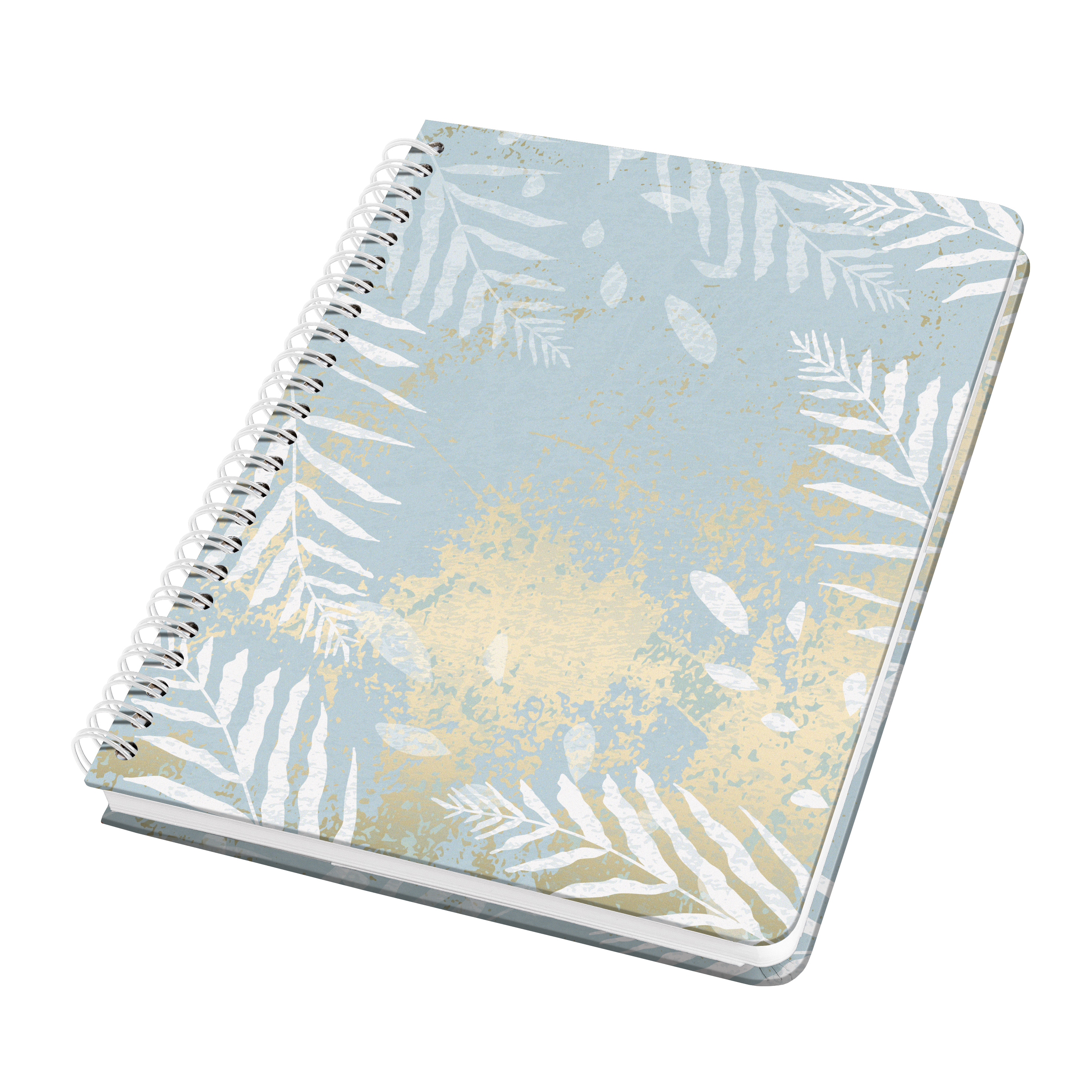 Sigel Notitieboek Jolie Inspire A5 Heavenly Leaves - Spiraal - Punt-Gelijnd