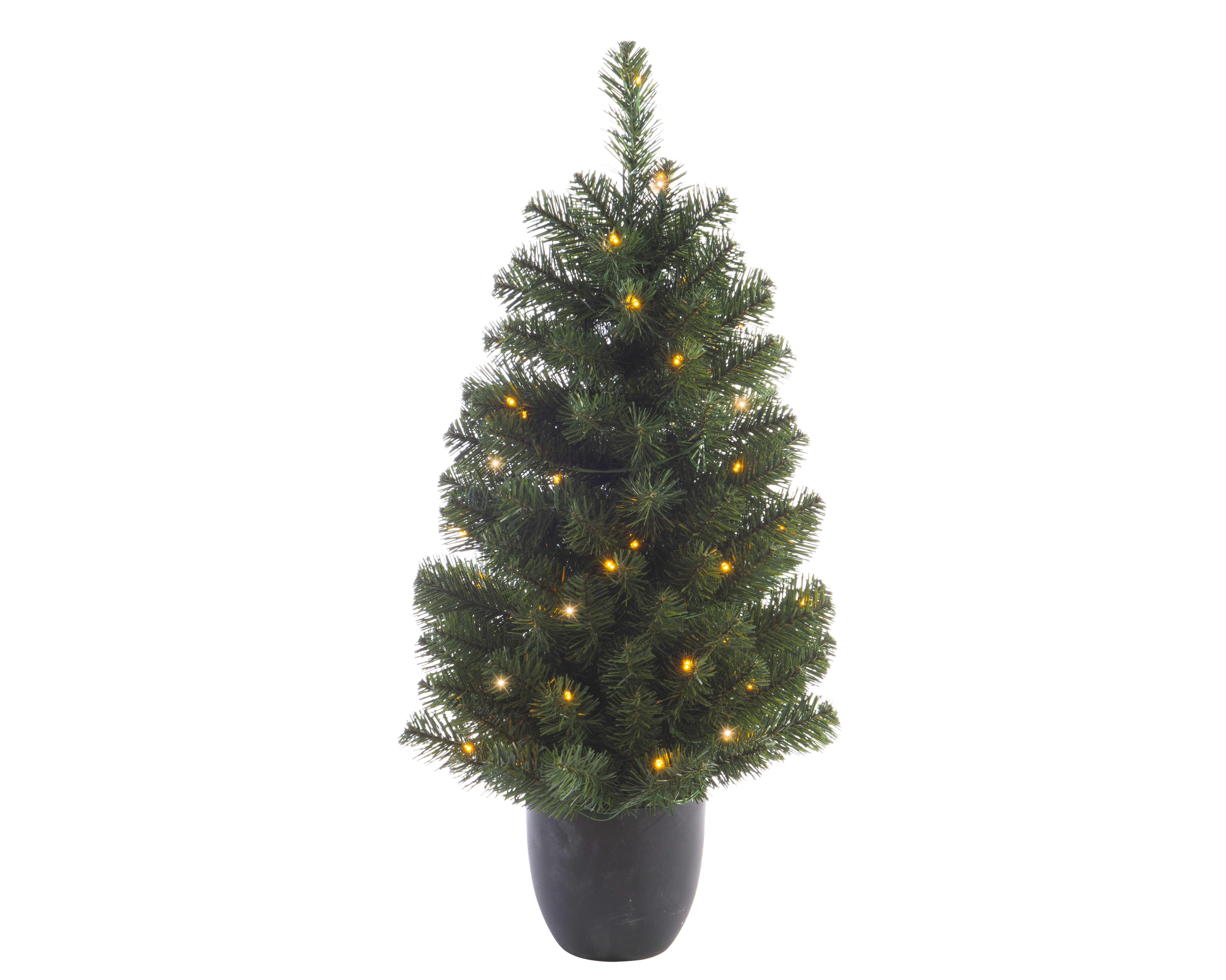 Kerstboom LED Imperial Warm Wit 120x55 cm - 176 Tips - 80 leds - PVC