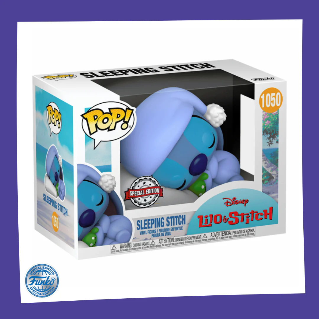 Funko Pop! Movies Disney - Lilo & Stitch: Sleeping Stitch Special Edition 1050