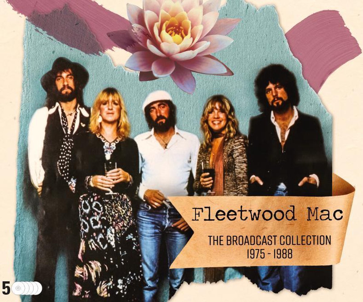 Fleetwood Mac - 1975 tot 1988 5CD Box The Broadcast Collection