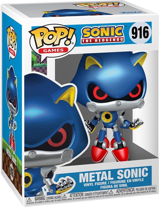 Funko Pop! Games - Sonic The Hedgehog: Metal Sonic 916