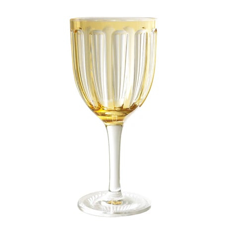 Rose & Tulipani Wijnglas Touche Geel 35cl