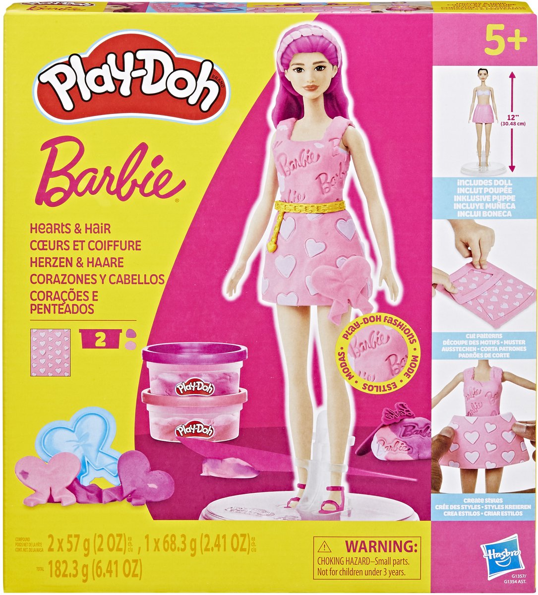 Play-Doh Barbie Hearts and Hair