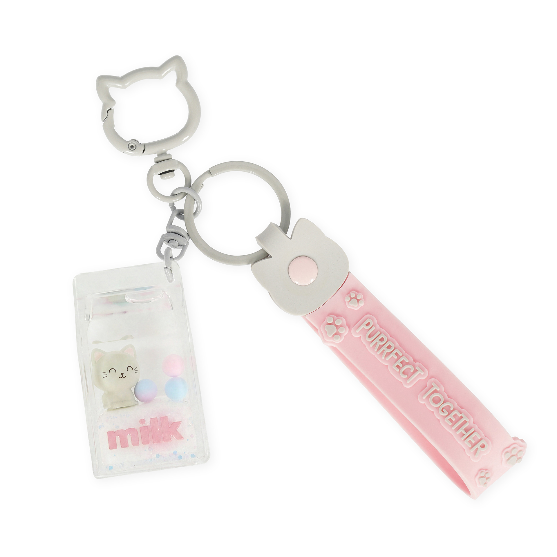 Legami Sleutelhanger Shake a Wish Liquid Kitty Milk