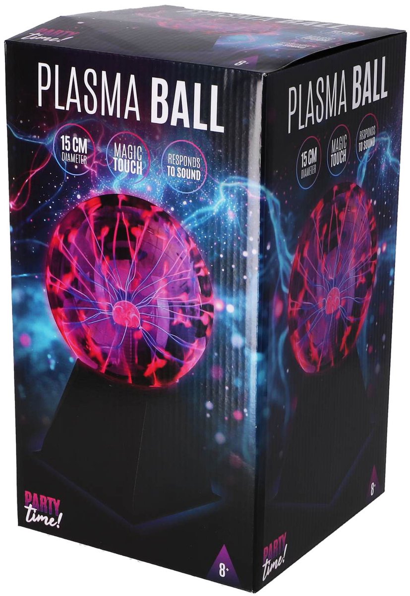 Plasmabal 15 cm met adapter