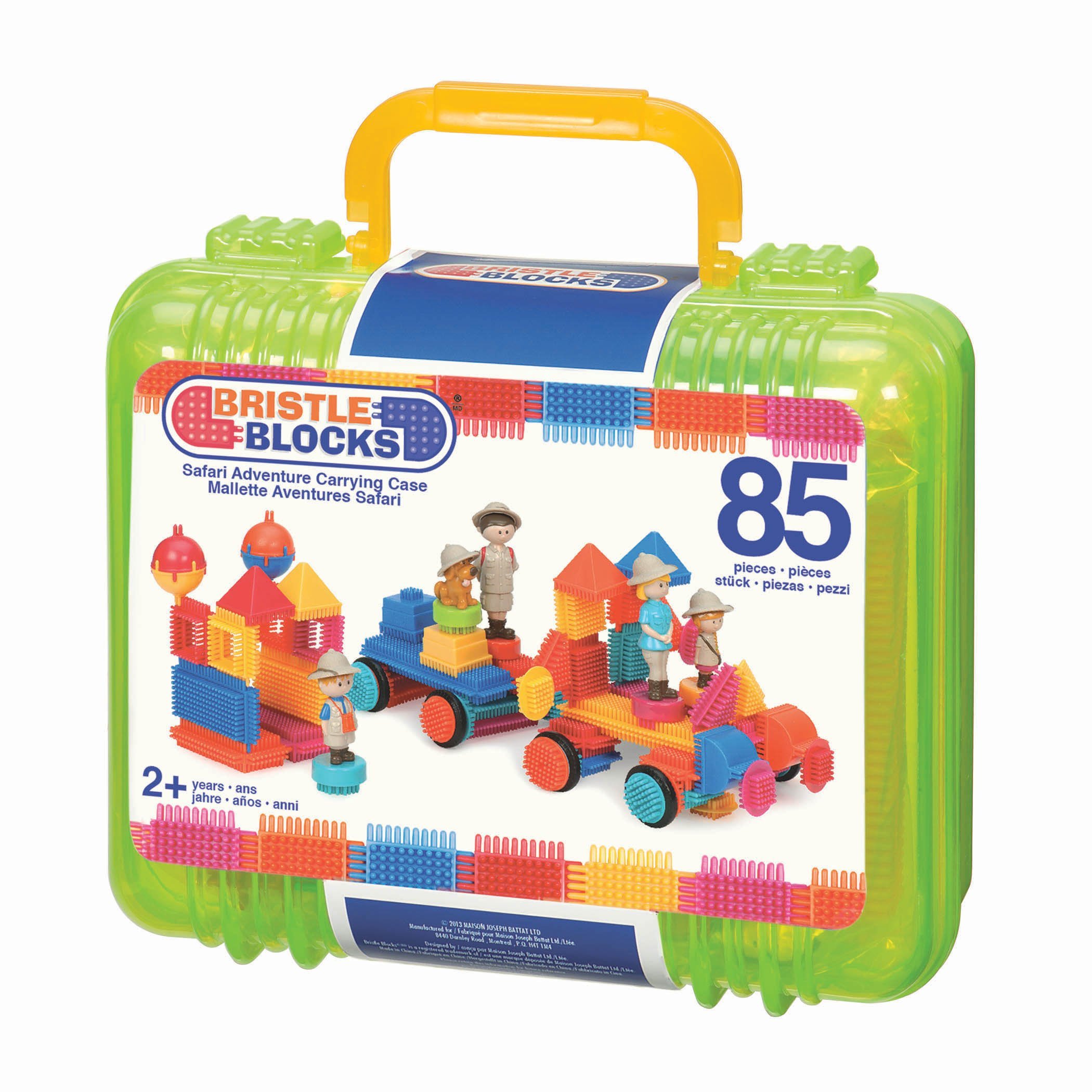 Bristle Blocks 85 delige koffer met noppenblokken
