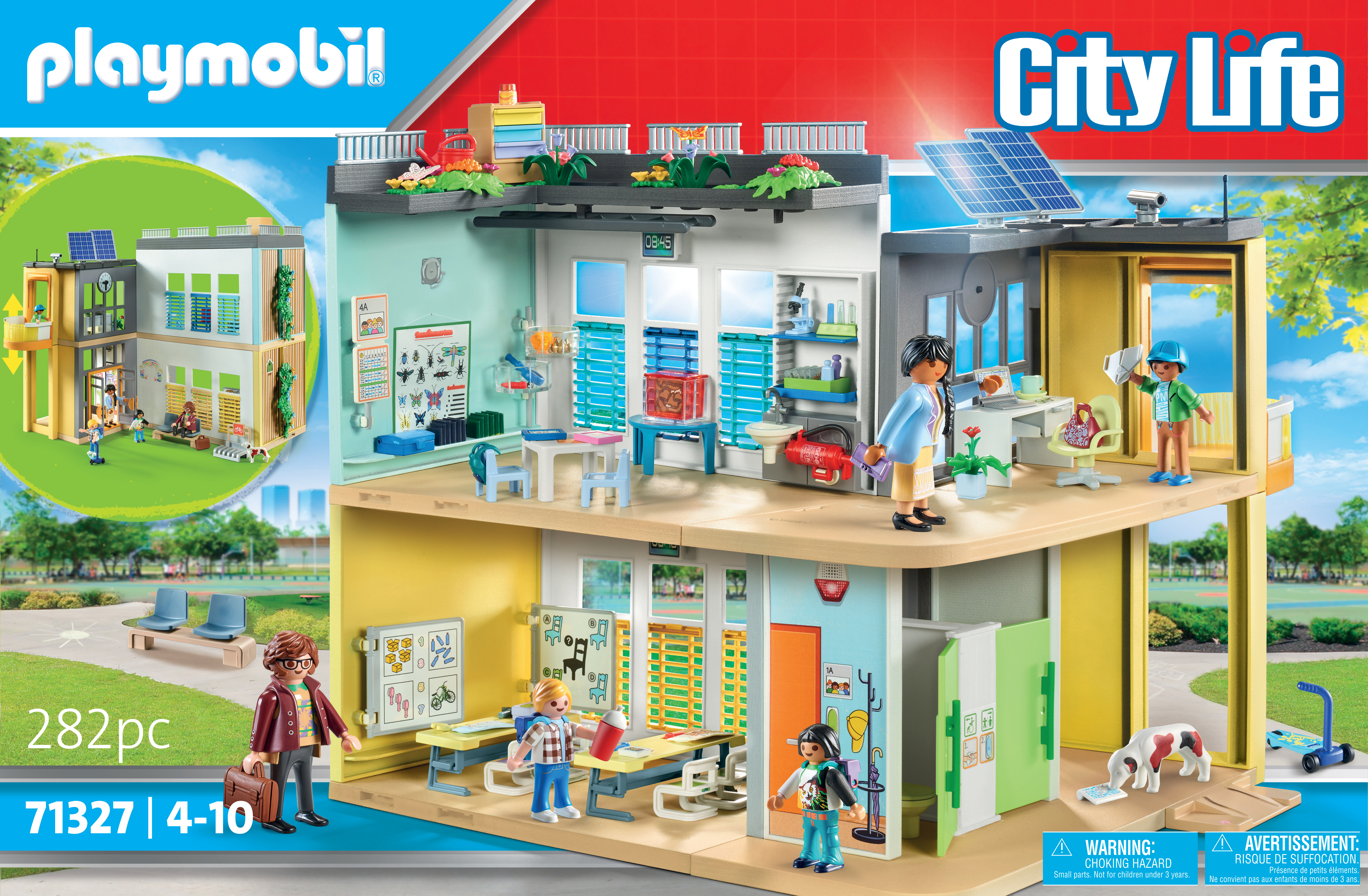 Playmobil 71327 City Life Grote school