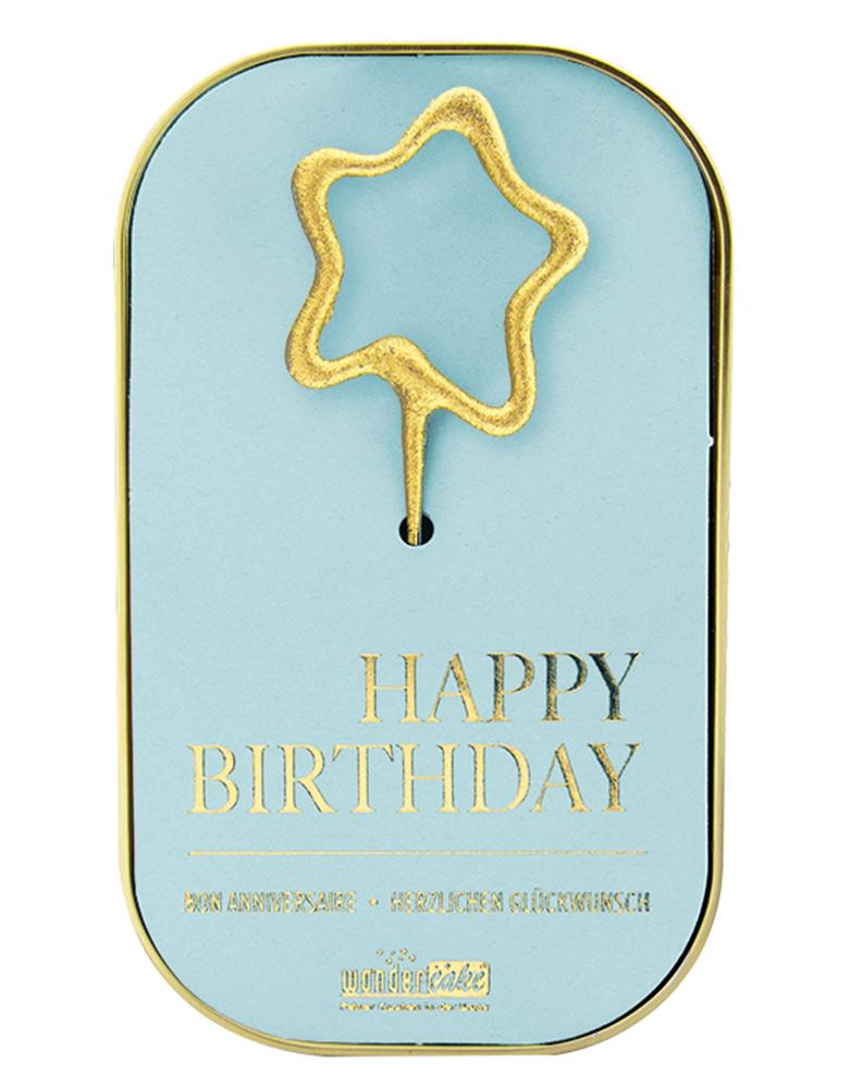 Cancake Wondercake Happy Birthday - Chocolade