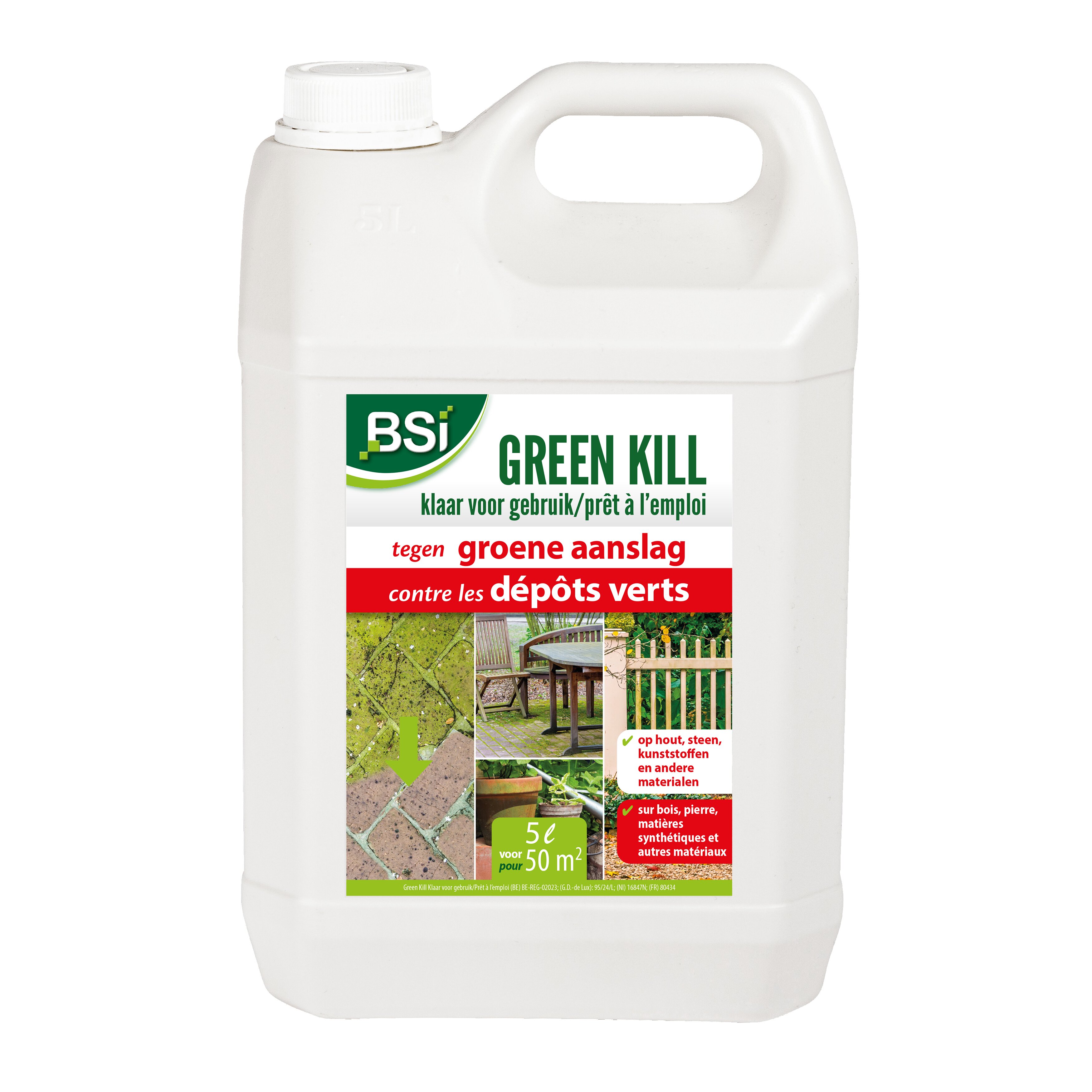 BSI Green Kill  5l Klaar voor gebruik Tegen Groene Aanslag